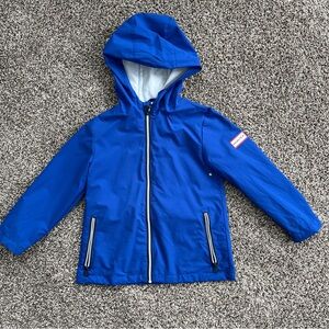 Hunter for Target | Toddler Lightweight Hooded Raincoat | Royal Blue | Size 4T